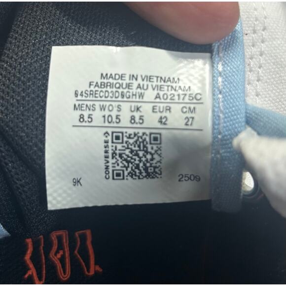 Converse Chuck Taylor All-Star Low Top Custom "Sean Paul" Unisex Size M8.5 W10.5 - Picture 10 of 10